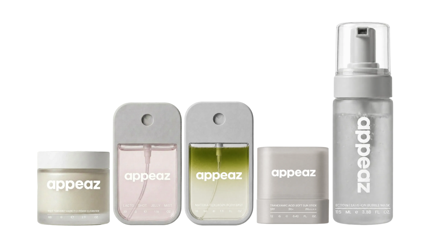 appeaz skincare packaging